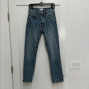 Zara Crystal Jeans - Size 0